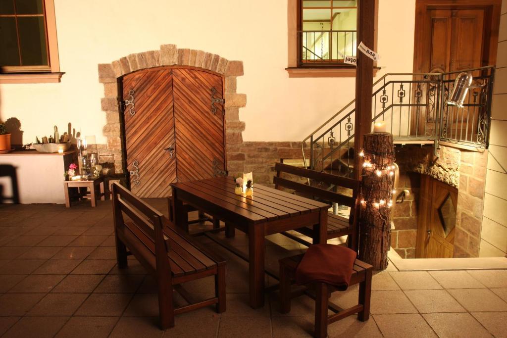 Hotel Deutsches Haus Hammelburg Buitenkant foto